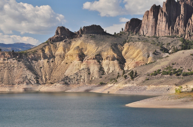The Dillon Pinnacles are part of The Curecanti Natl Rec Area